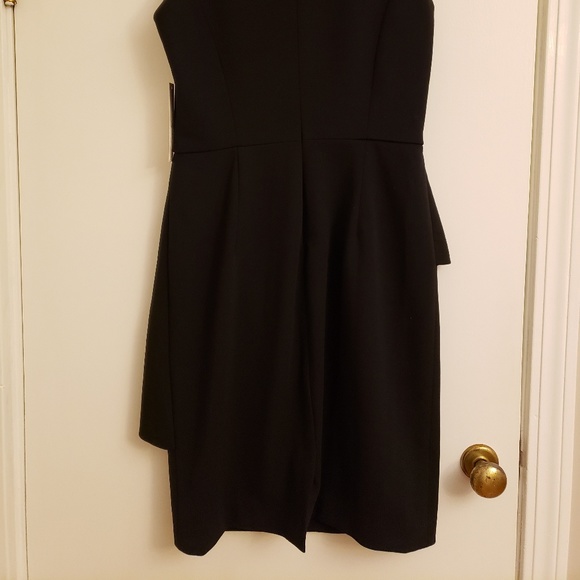Eliza J Little Black Evening Cocktail Dress Size 8 - Picture 7 of 7